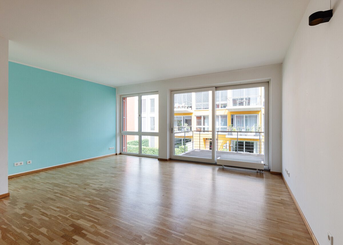 Wohnzimmer Immobilienangebot - Münster / Nord - Wohnen & Gewerbe - Stilvolle Wohnung - direkt am Germania Campus!