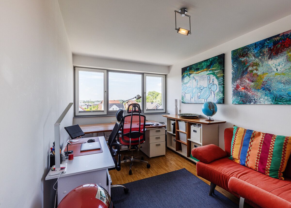 Büro / Gästezimmer Immobilienangebot - Münster - Wohnen & Gewerbe - Ihr Zuhause über den Dächern von Gievenbeck!