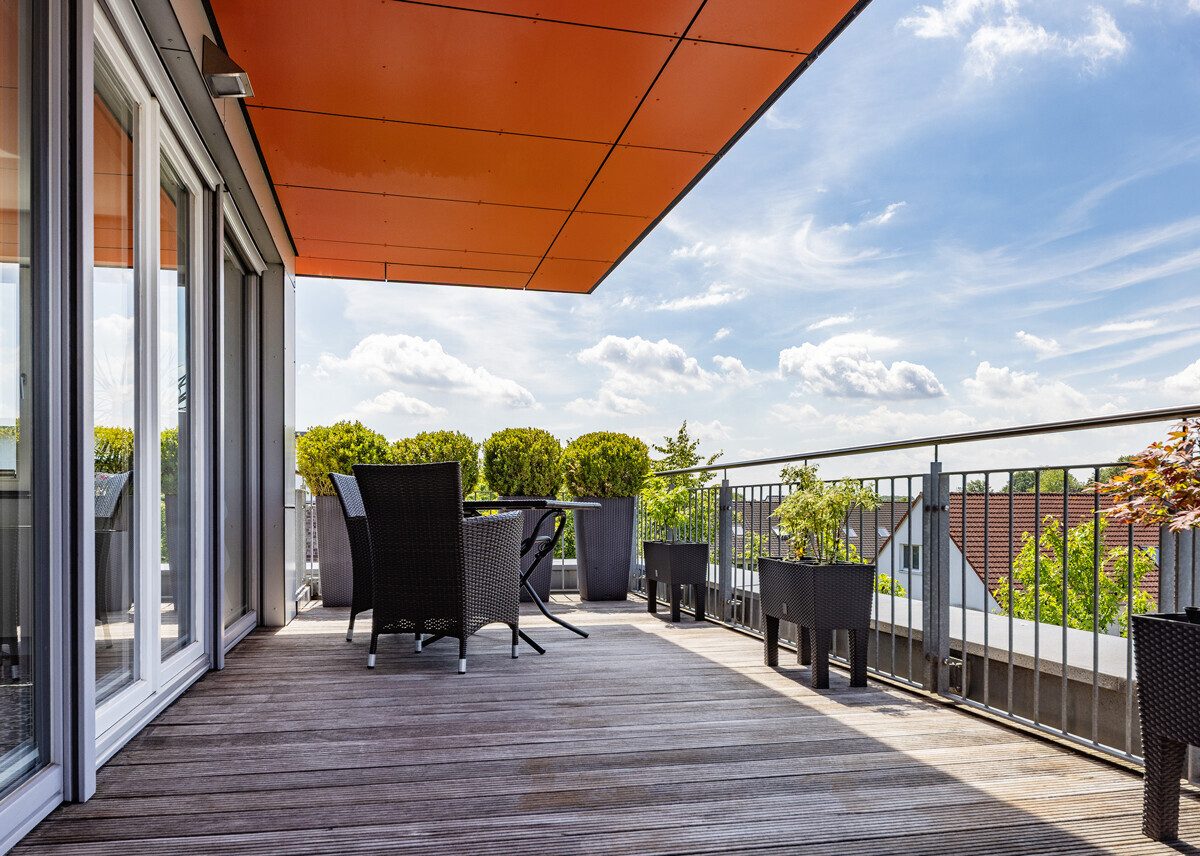Dachterrasse Immobilienangebot - Münster - Wohnen & Gewerbe - Ihr Zuhause über den Dächern von Gievenbeck!