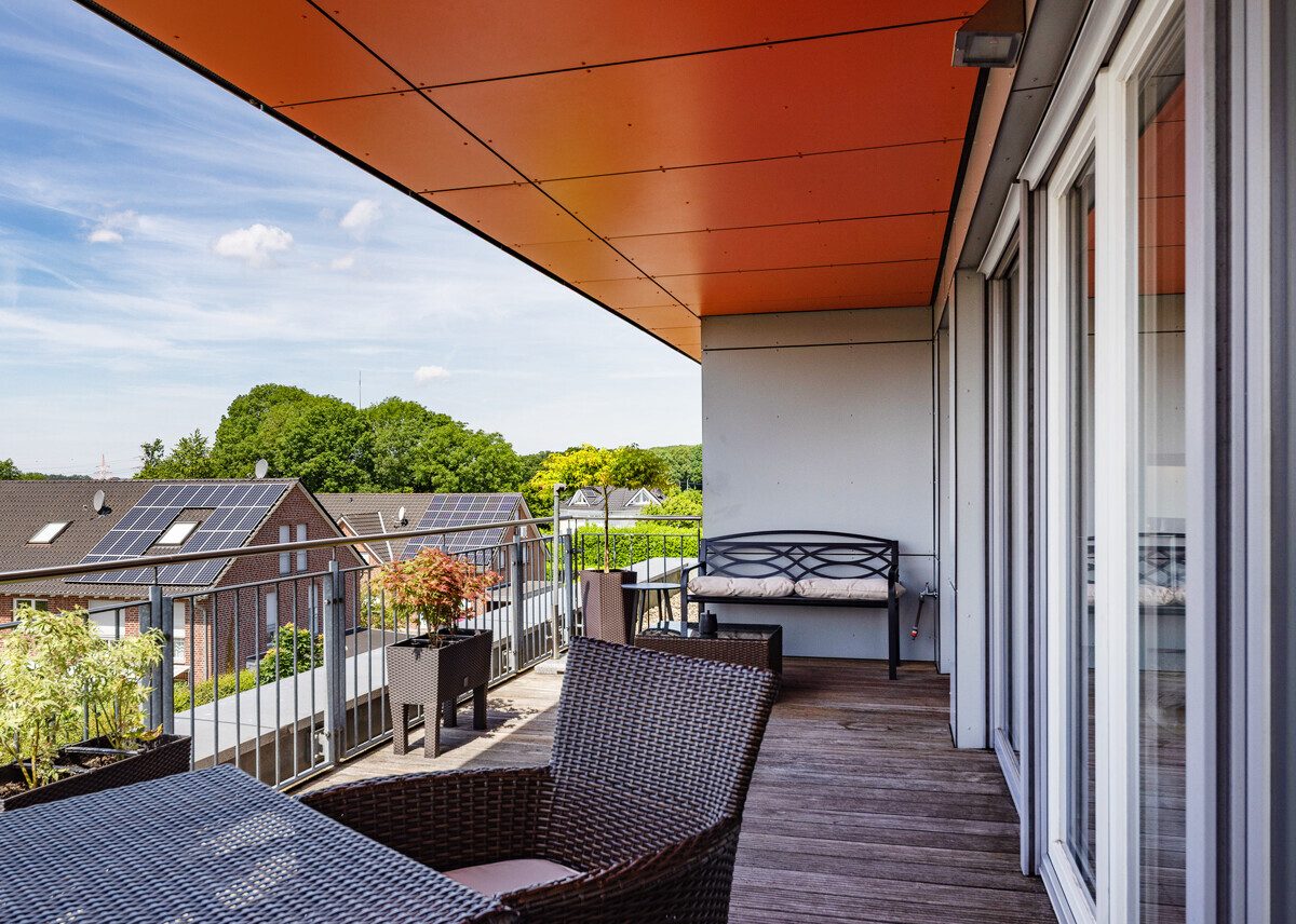 Dachterrasse Immobilienangebot - Münster - Wohnen & Gewerbe - Ihr Zuhause über den Dächern von Gievenbeck!