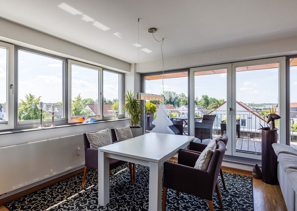 Essbereich Immobilienangebot - Münster - Wohnen & Gewerbe - Ihr Zuhause über den Dächern von Gievenbeck!