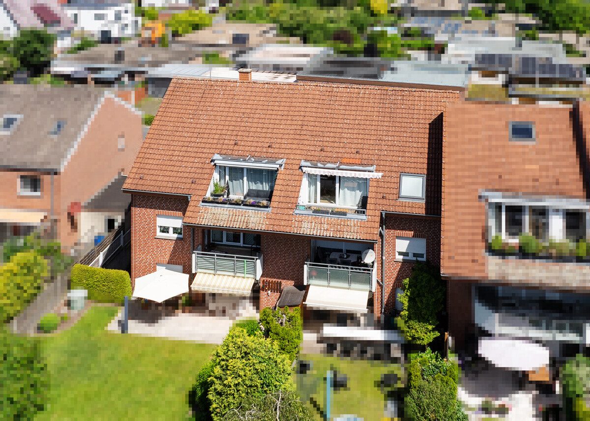 Vogelperspektive Immobilienangebot - Beckum - Wohnen & Gewerbe - Attraktive Dachgeschosswohnung im beliebten Beckumer Süden!