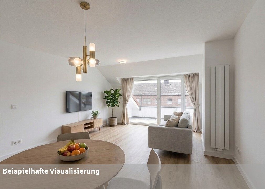 Wohn-/Essbereich Immobilienangebot - Beckum - Wohnen & Gewerbe - Attraktive Dachgeschosswohnung im beliebten Beckumer Süden!