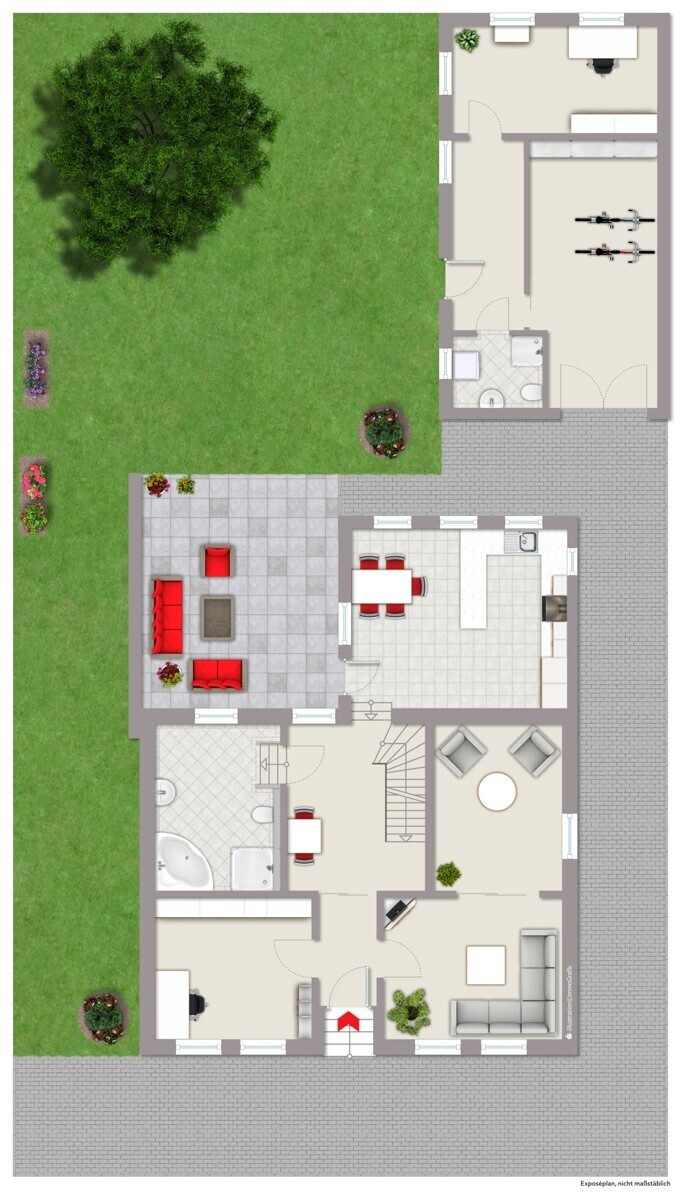 Immobilienangebot - Oelde - Wohnen & Gewerbe - Attraktive Preisreduzierung!
Altbaucharme trotz Kernsanierung!