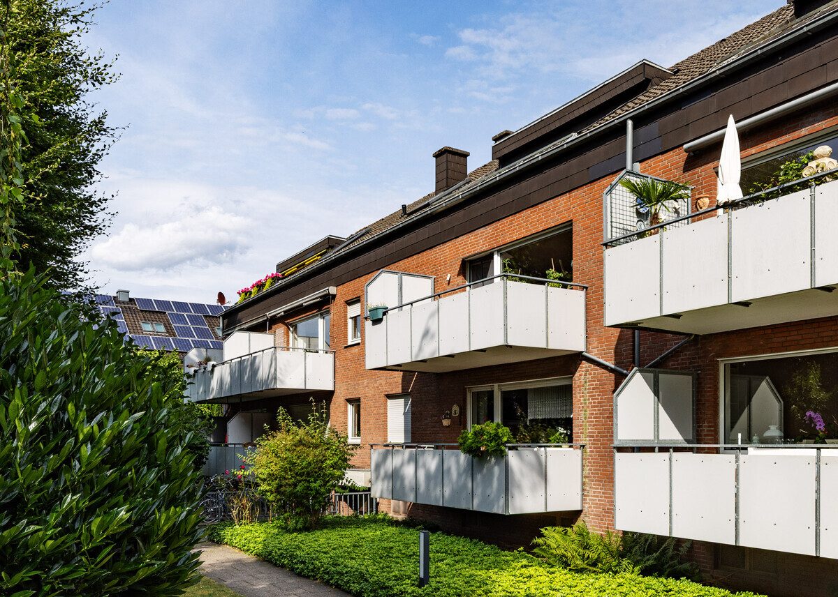 Immobilienangebot - Münster - Wohnen & Gewerbe - Gepflegte ETW mit Balkon und Garage im Münsteraner Centrum!