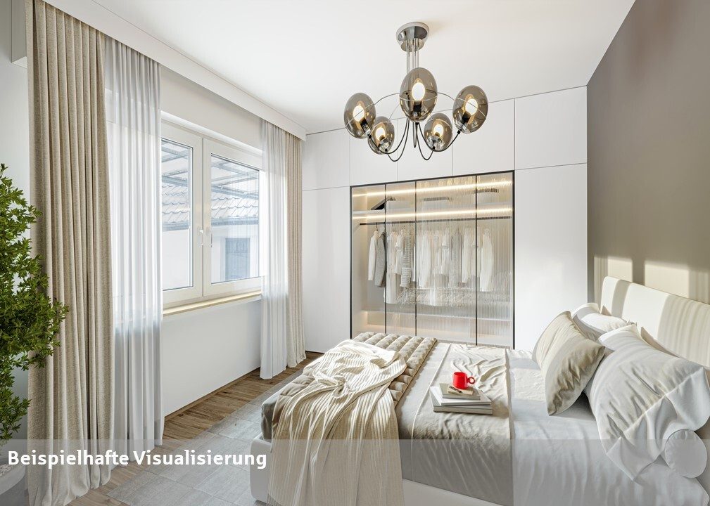 Schlafzimmer im Erdgeschoss Immobilienangebot - Oelde - Wohnen & Gewerbe - Ein Haus mit vielen Möglichkeiten!