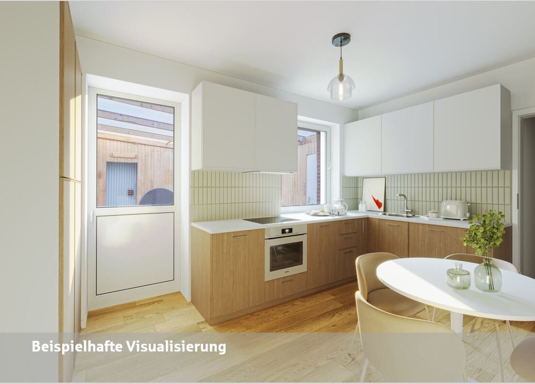 Küche Immobilienangebot - Münster - Wohnen & Gewerbe - Doppelhaushälfte mit großem Garten und attraktivem Erweiterungspotenzial!