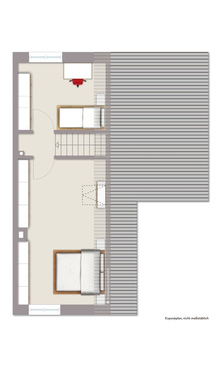 Immobilienangebot - Münster - Wohnen & Gewerbe - Doppelhaushälfte mit großem Garten und attraktivem Erweiterungspotenzial!