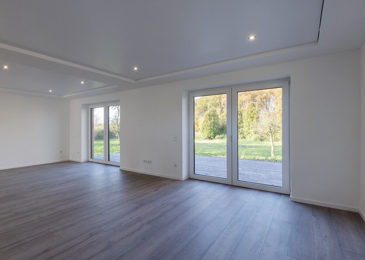 Wohnzimmer Immobilienangebot - Münster - Wohnen & Gewerbe - Doppelhaushälfte mit großem Grundstück!