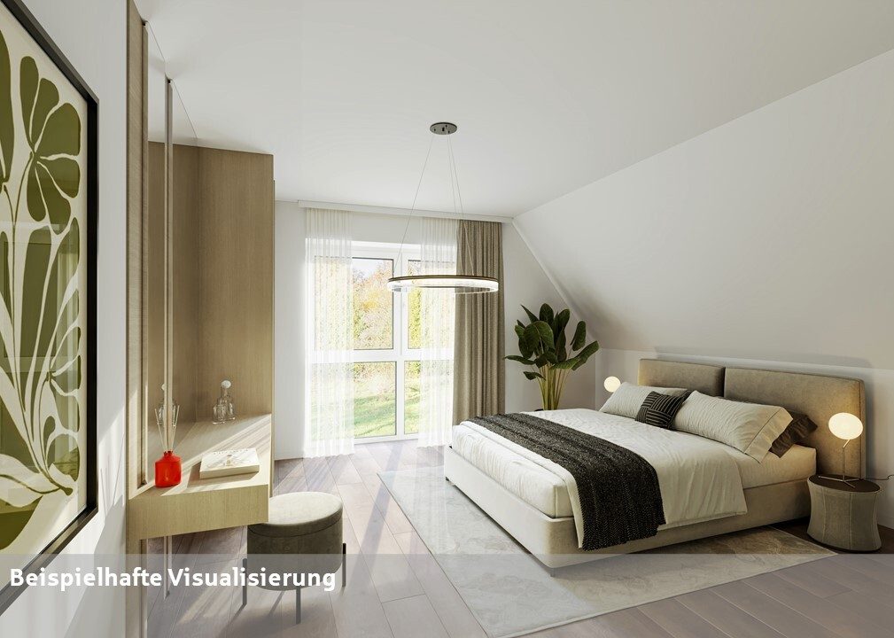 Schlafzimmer Immobilienangebot - Münster - Wohnen & Gewerbe - Doppelhaushälfte mit großem Grundstück!