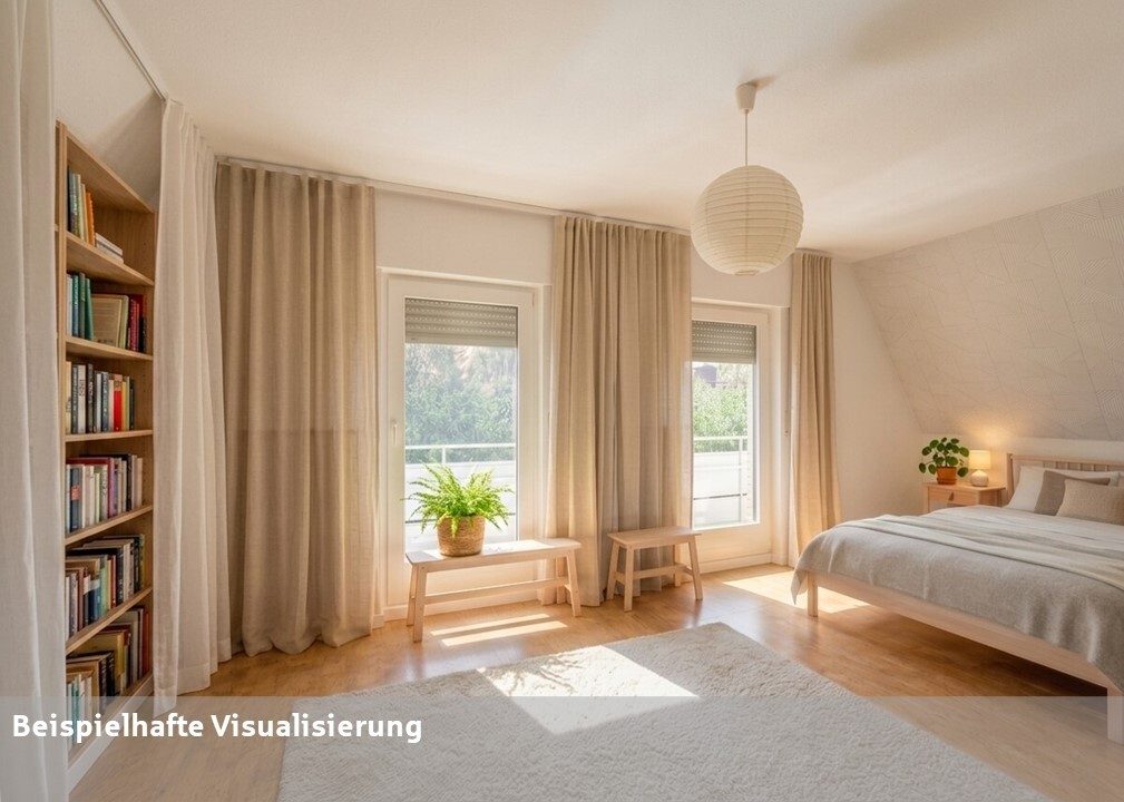 Schlafzimmer Immobilienangebot - Beckum - Wohnen & Gewerbe - Gestalten Sie Ihren neuen Rückzugsort in idyllischer Umgebung!