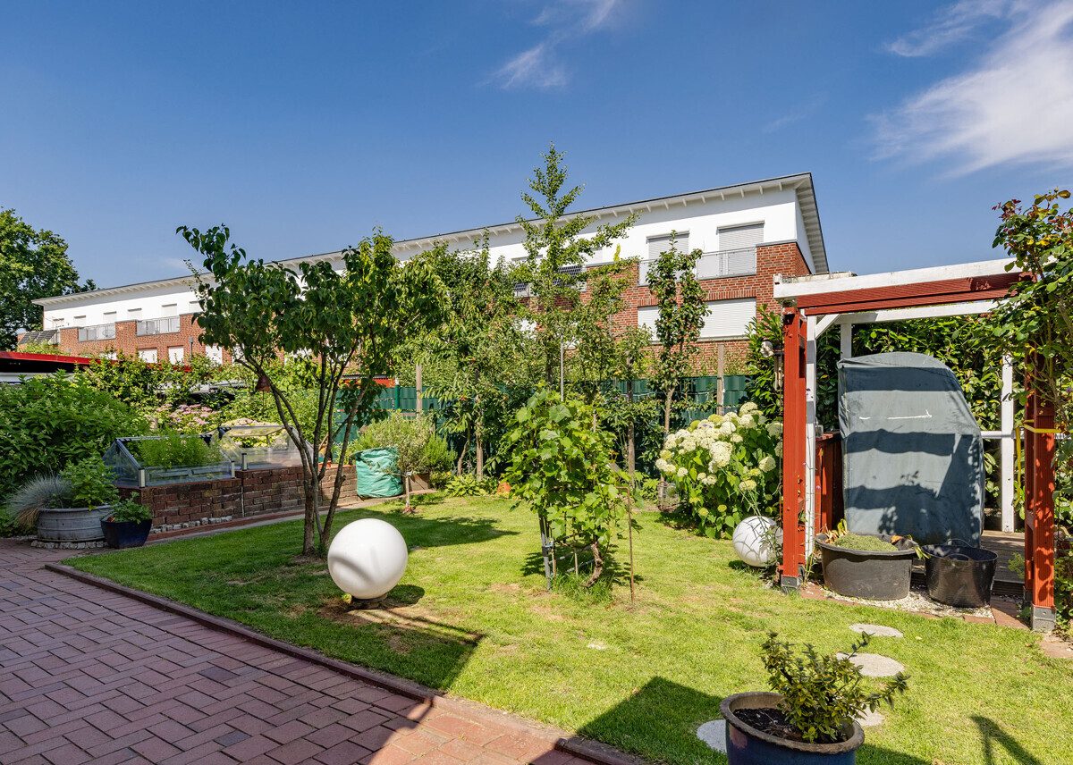 Garten Immobilienangebot - Münster - Wohnen & Gewerbe - Gepflegte Doppelhaushälfte mit viel Platz für Ihren Wohntraum!