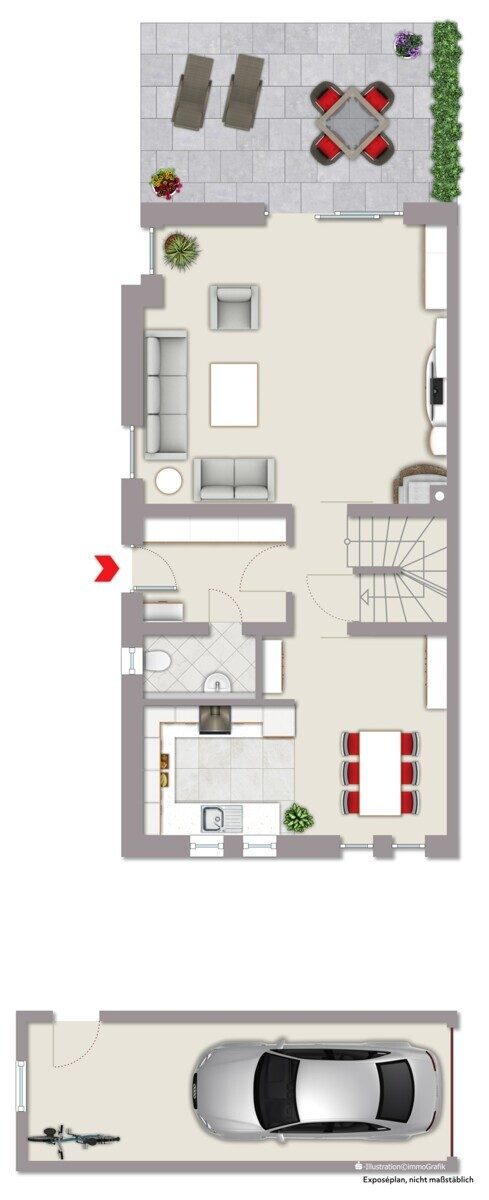 Immobilienangebot - Münster - Wohnen & Gewerbe - Gepflegte Doppelhaushälfte mit viel Platz für Ihren Wohntraum!