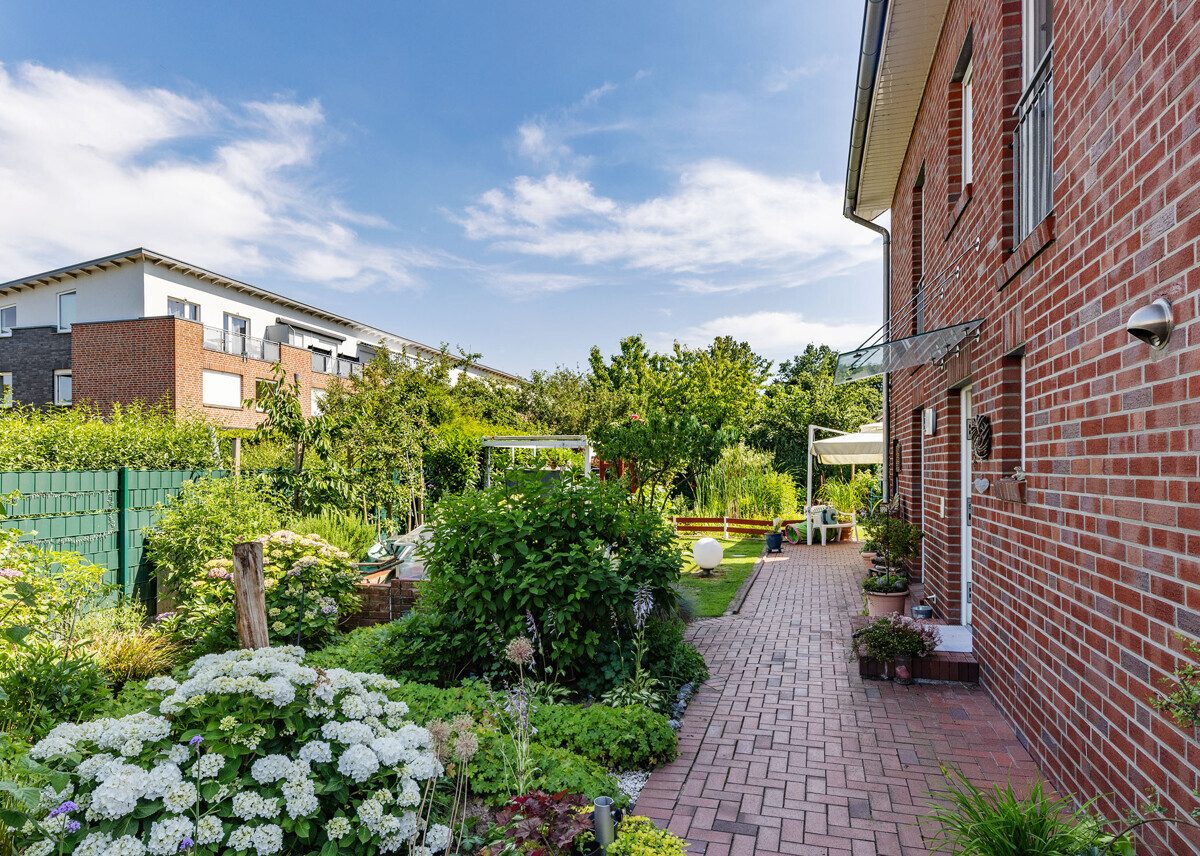 Garten Immobilienangebot - Münster - Wohnen & Gewerbe - Gepflegte Doppelhaushälfte mit viel Platz für Ihren Wohntraum!