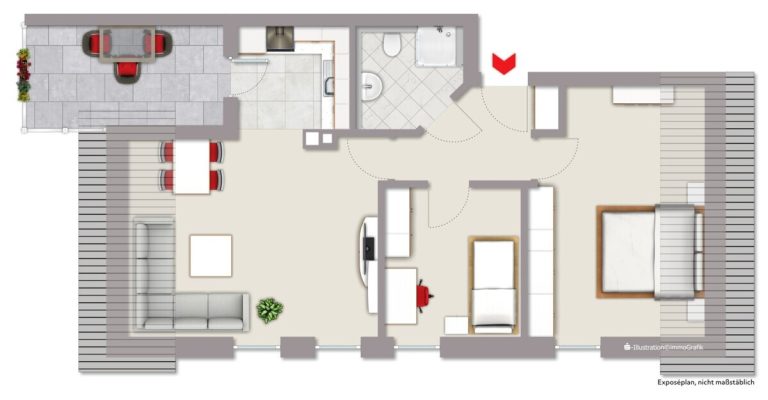 Immobilienangebot - Münster - Wohnen & Gewerbe - Helle und Gepflegte Eigentumswohnung mit Innenstadtanbindung!