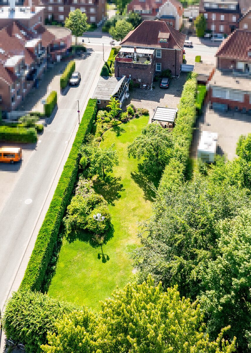 Vogelperspektive Immobilienangebot - Münster - Wohnen & Gewerbe - Exklusives Wohnen zwischen
Urbanität und Natur!