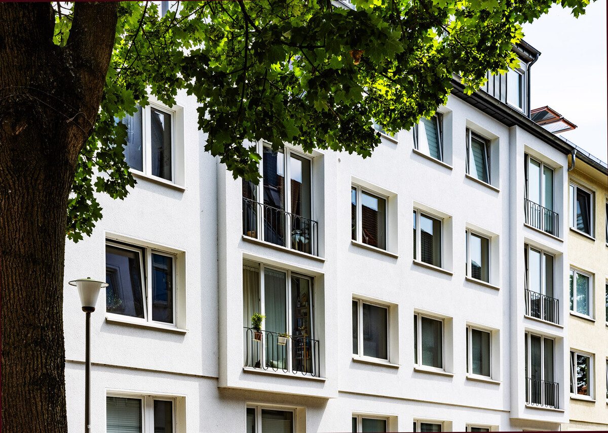 Außenansicht Immobilienangebot - Münster - Wohnen & Gewerbe - Lichtdurchflutetes Eigenheim im Hafenviertel von Münster!