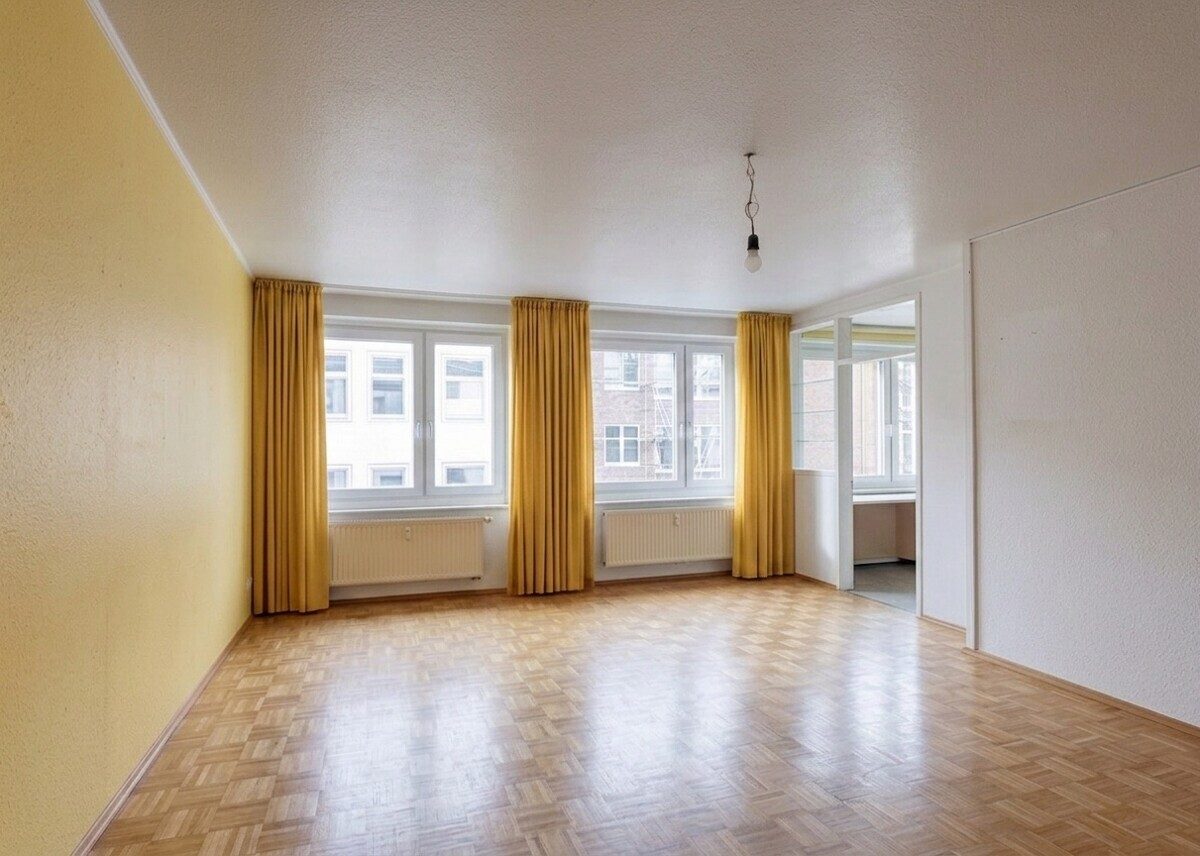 Wohnzimmer Immobilienangebot - Münster - Wohnen & Gewerbe - Lichtdurchflutetes Eigenheim im Hafenviertel von Münster!