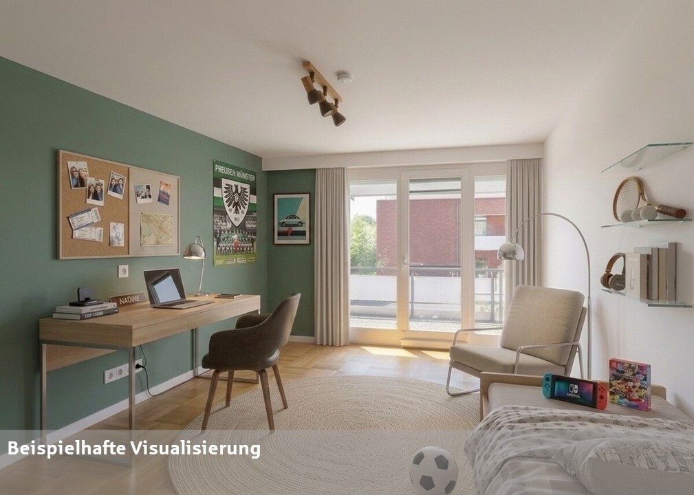 Immobilienangebot - Münster - Wohnen & Gewerbe - Ein Zuhause mit Geschichte, Charme und Raum für die Zukunft!