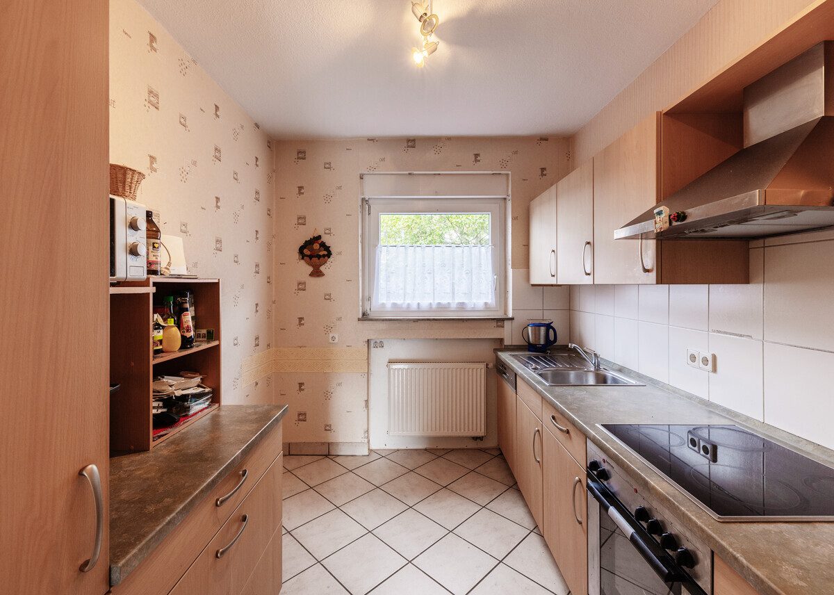 Immobilienangebot - Beckum - Wohnen & Gewerbe - Komfortabel und vielseitig nutzbar - Gemütliche Hochparterrewohnung mit Terrasse!