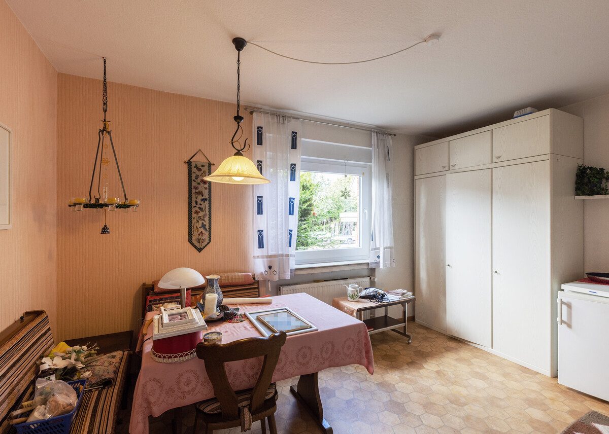 Immobilienangebot - Beckum - Wohnen & Gewerbe - Komfortabel und vielseitig nutzbar - Gemütliche Hochparterrewohnung mit Terrasse!
