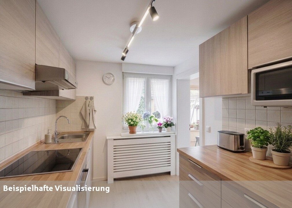 Küche (EG) Immobilienangebot - Beckum - Wohnen & Gewerbe - Sanierungsbedürftiges Einfamilienhaus direkt in der Innenstadt!