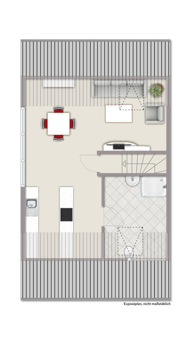 Immobilienangebot - Münster - Wohnen & Gewerbe - Besonderes Reihenendhaus in Süd-Ausrichtung!
