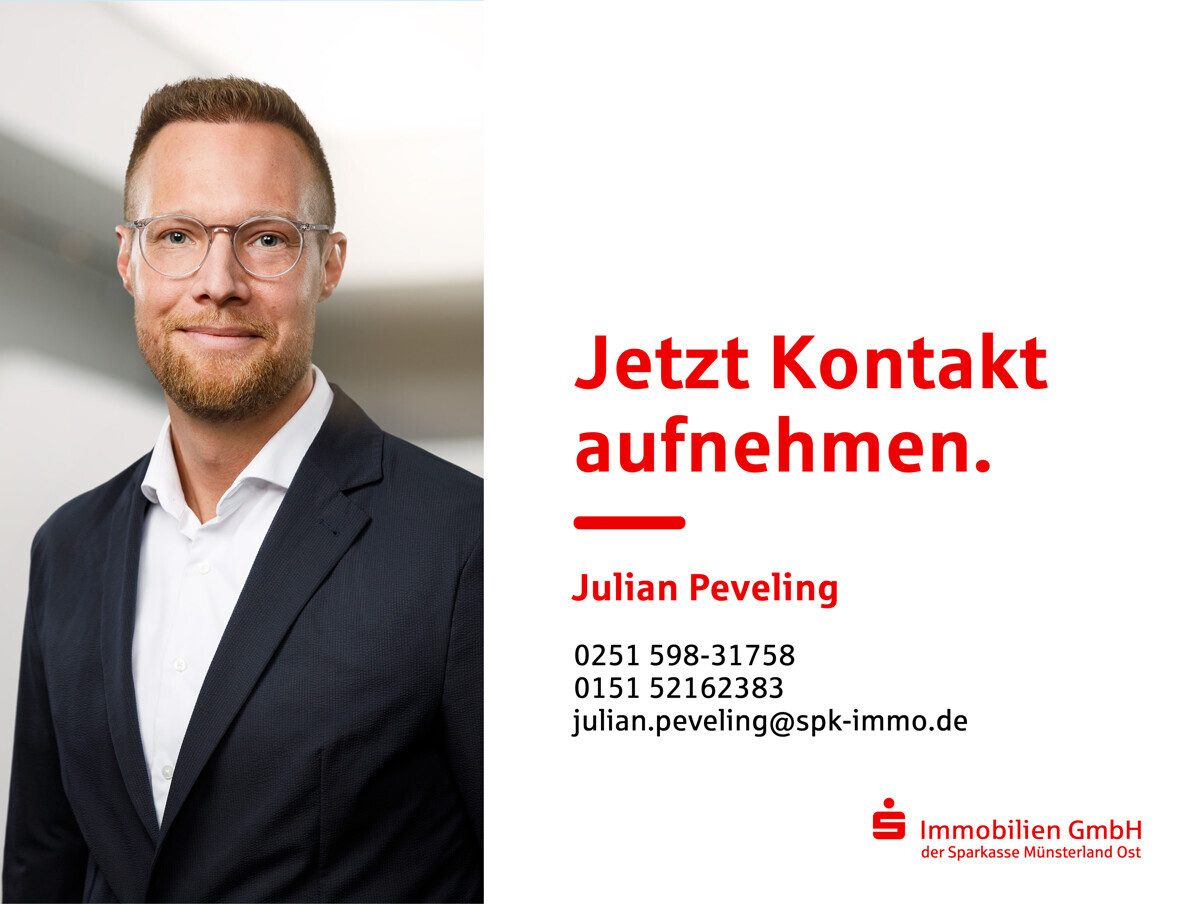 Immobilienspezialist Julian Peveling Immobilienangebot - Münster - Wohnen & Gewerbe - Zentrales Wohnen am Rande
des Erphoviertels!