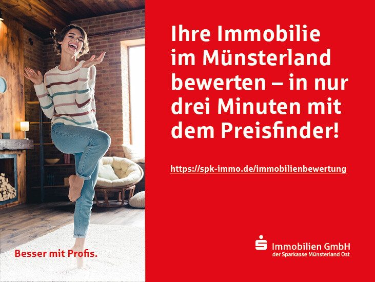 Preisfinder Sparkassen Immobilien GmbH Immobilienangebot - Münster - Wohnen & Gewerbe - Zentrales Wohnen am Rande
des Erphoviertels!