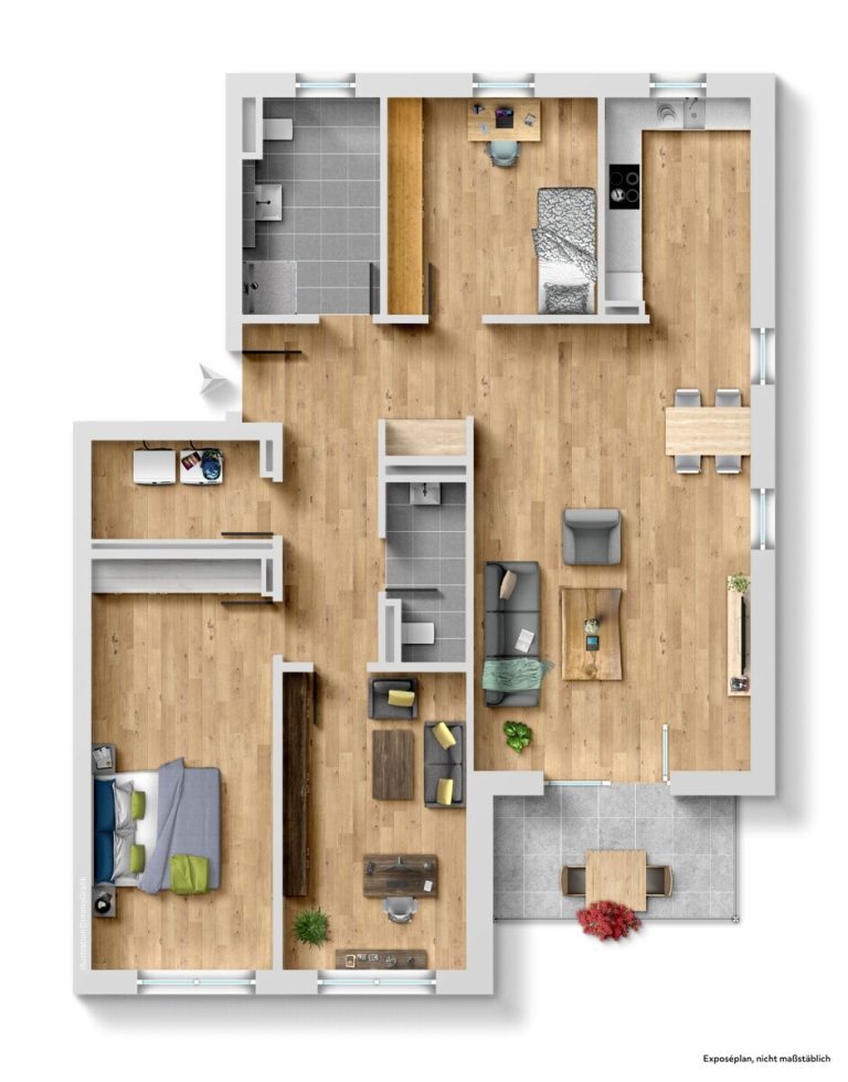 Immobilienangebot - Münster - Wohnen & Gewerbe - Zentrales Wohnen am Rande
des Erphoviertels!