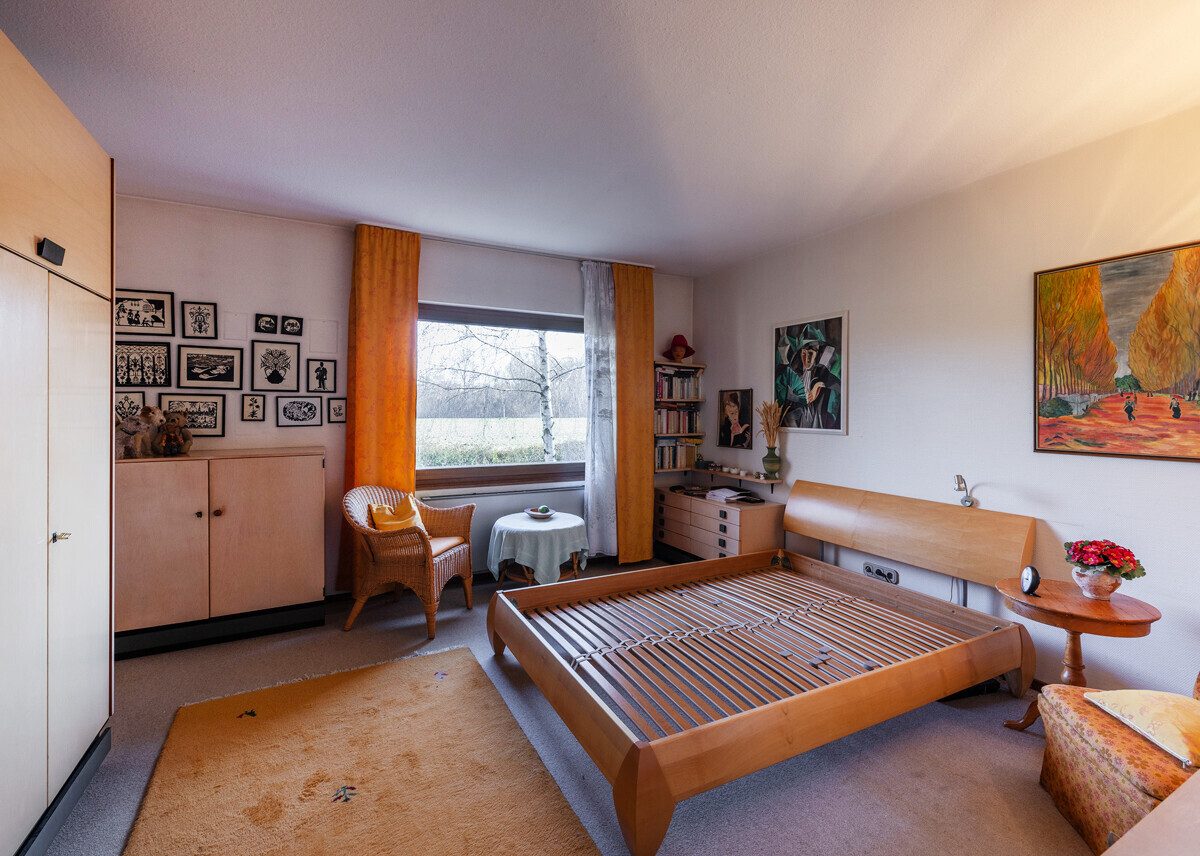 Schlafzimmer 1 Immobilienangebot - Münster - Wohnen & Gewerbe - Gestalten Sie Ihren ebenerdigen Wohntraum! (Erbbaurecht)