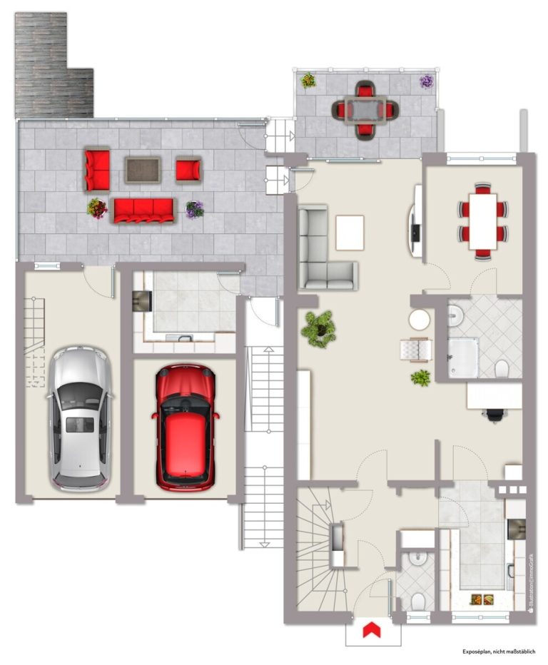 Immobilienangebot - Münster - Wohnen & Gewerbe - Viel Platz für Ihre Ideen: Doppelhaushälfte mit großzügiger Fläche! (Erbbaurecht)