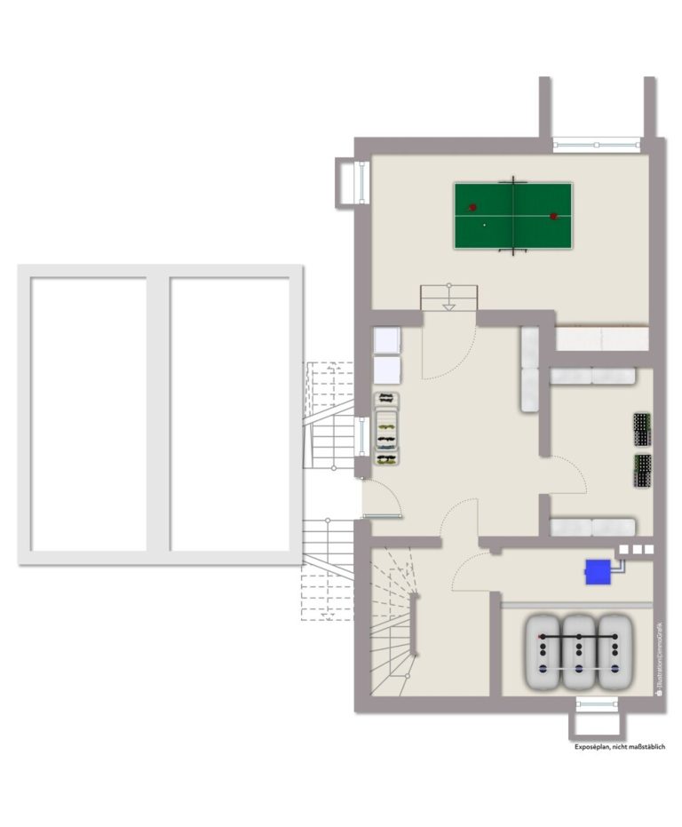 Immobilienangebot - Münster - Wohnen & Gewerbe - Viel Platz für Ihre Ideen: Doppelhaushälfte mit großzügiger Fläche! (Erbbaurecht)