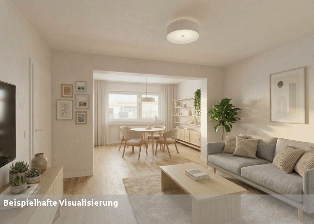 Immobilienangebot - Beckum - Wohnen & Gewerbe - Vermietete Drei-Zimmer-Wohnung als solide Kapitalanlage!