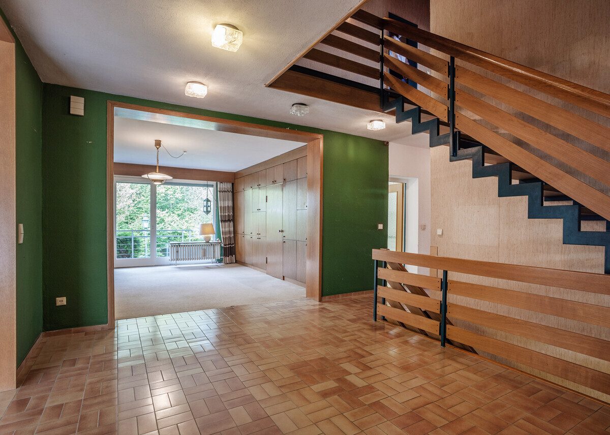 Immobilienangebot - Münster - Wohnen & Gewerbe - Ein Zuhause mit außergewöhnlichem Potenzial in Hiltrup – Großzügiges Einfamilienhaus in idyllischer Sackgassenlage am Kanal! (Erbbaurecht)