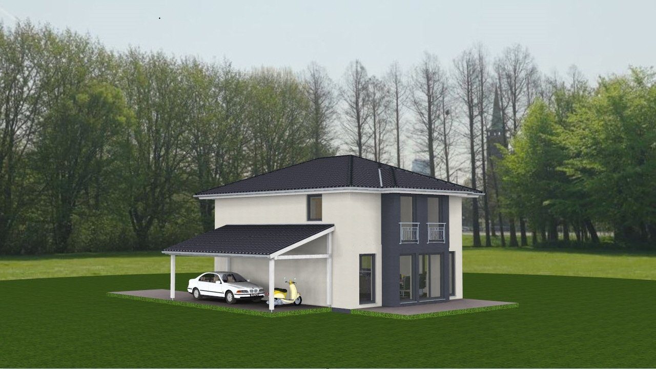 Immobilienangebot - Kassel - Alle - Neubauvorhaben 1300 T Variante fast fertig - Moderne Stadtvilla - kein Grundstück vorhanden