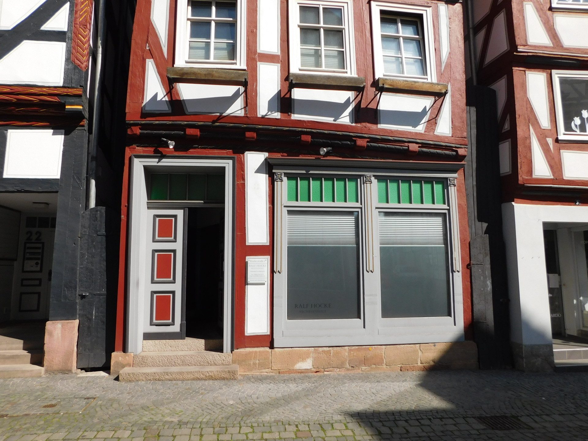 Immobilienangebot - Melsungen - Alle - Top Innenstadtlage - Nutzung als Büro oder Laden - Frisch renoviert