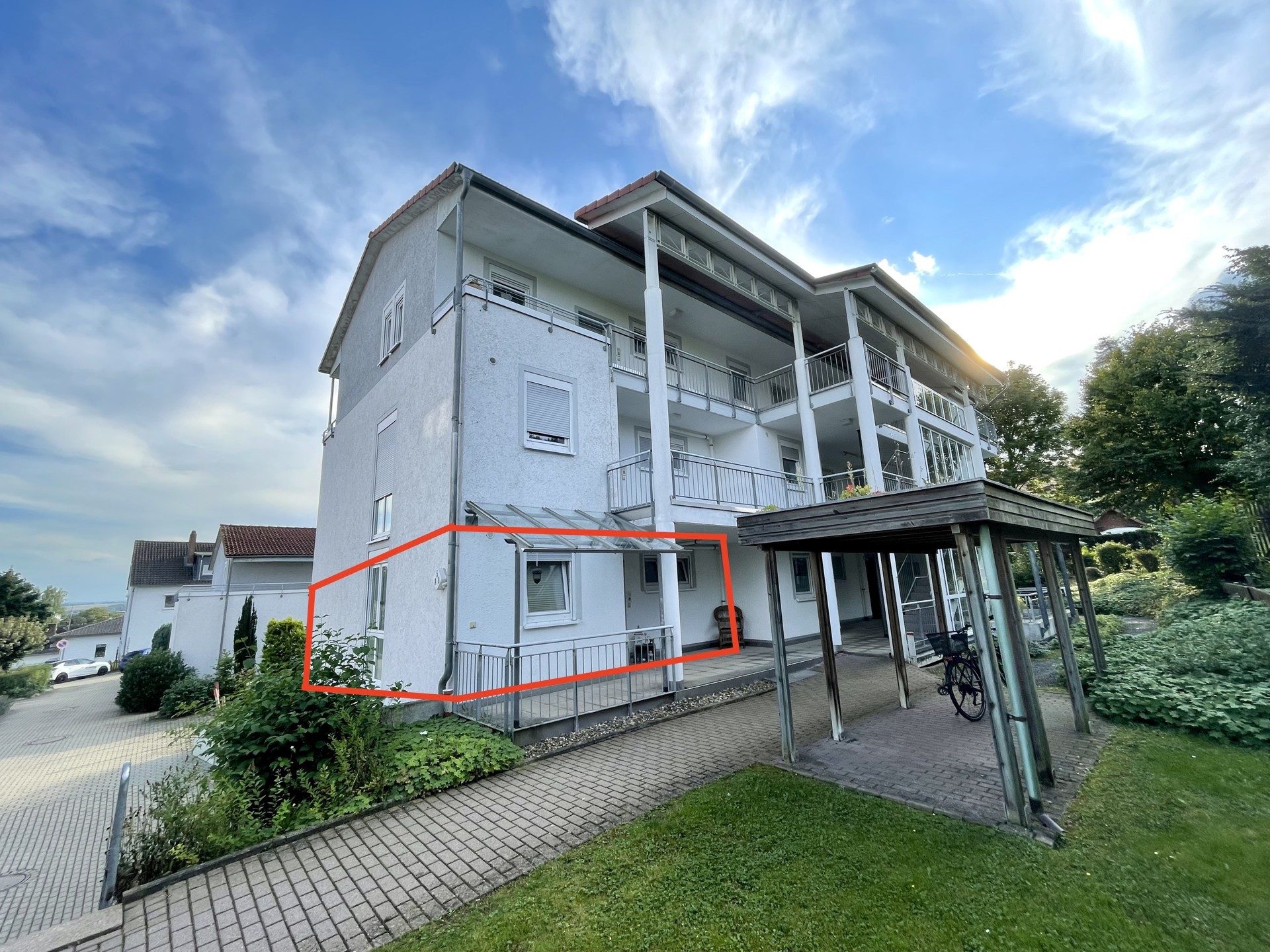 Immobilienangebot - Fritzlar - Alle - Barrierefreie 2ZKB Wohnung in Fritzlar zu vermieten!