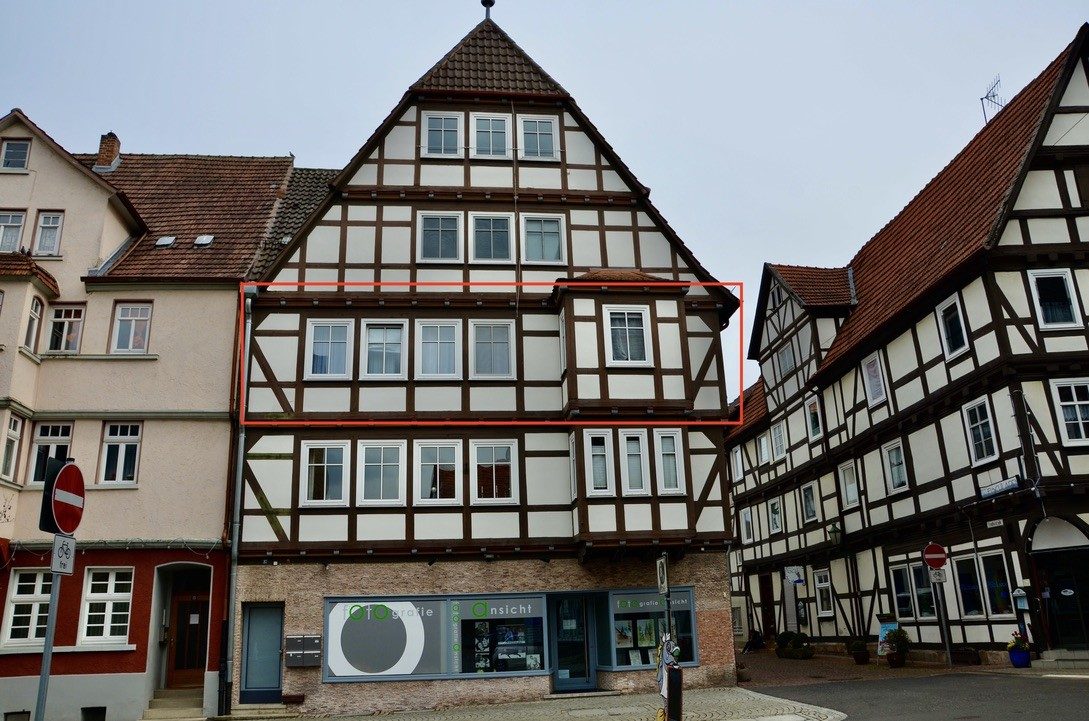 Immobilienangebot - Melsungen - Alle - Große zentral gelegene 3-ZKB-Wohnung in Melsungen zu vermieten!