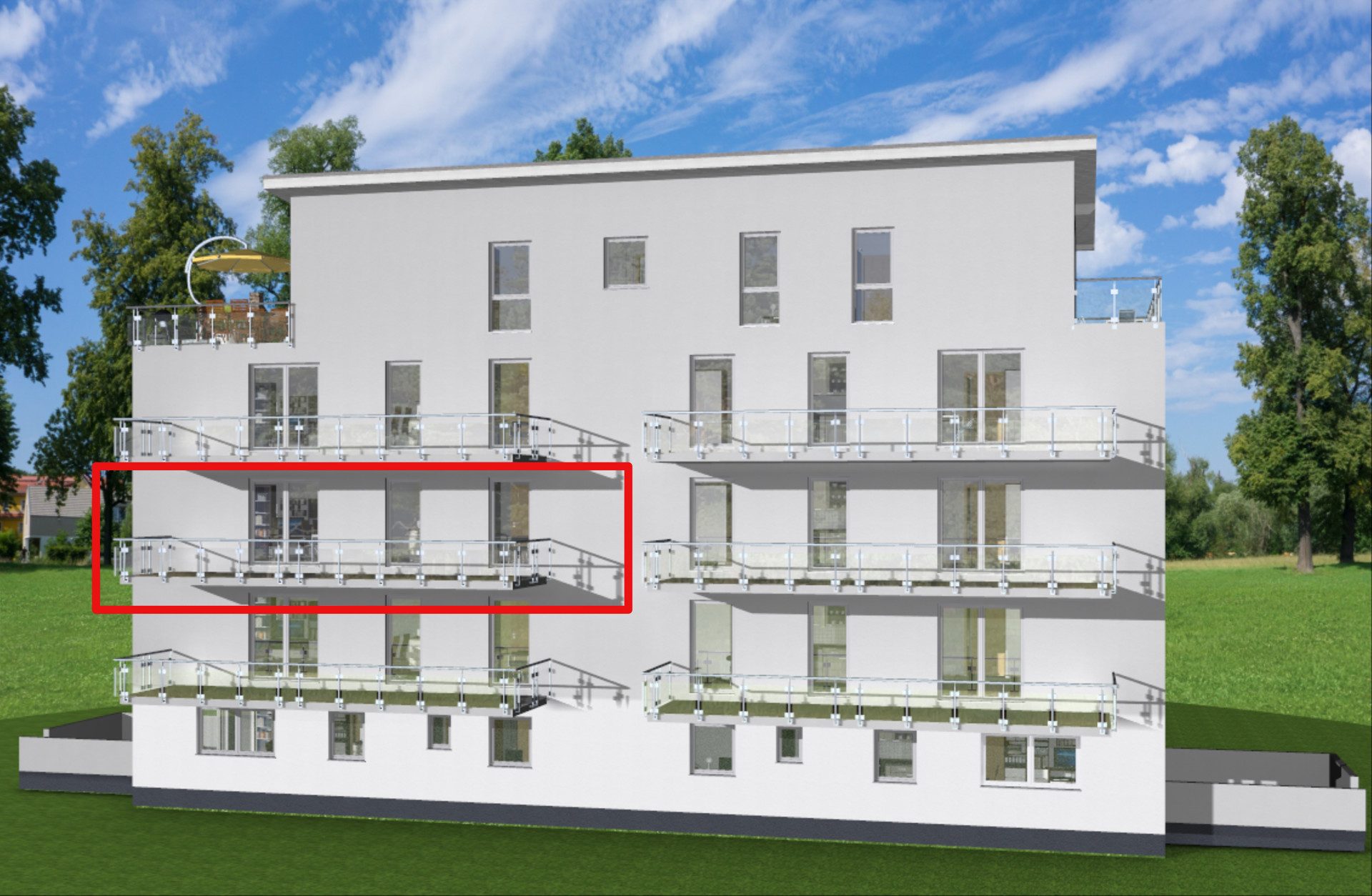 Immobilienangebot - Melsungen - Alle - Wohnung 6 - 2 Obergeschoss links