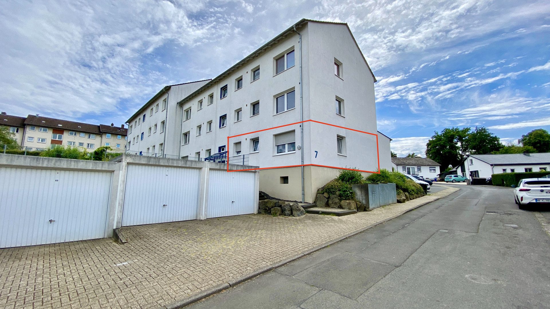 Immobilienangebot - Homberg - Alle - Erdgeschosswohnung mit Terrasse – legen Sie Ihr Kapital in Immobilien an. Keine Käuferprovision!