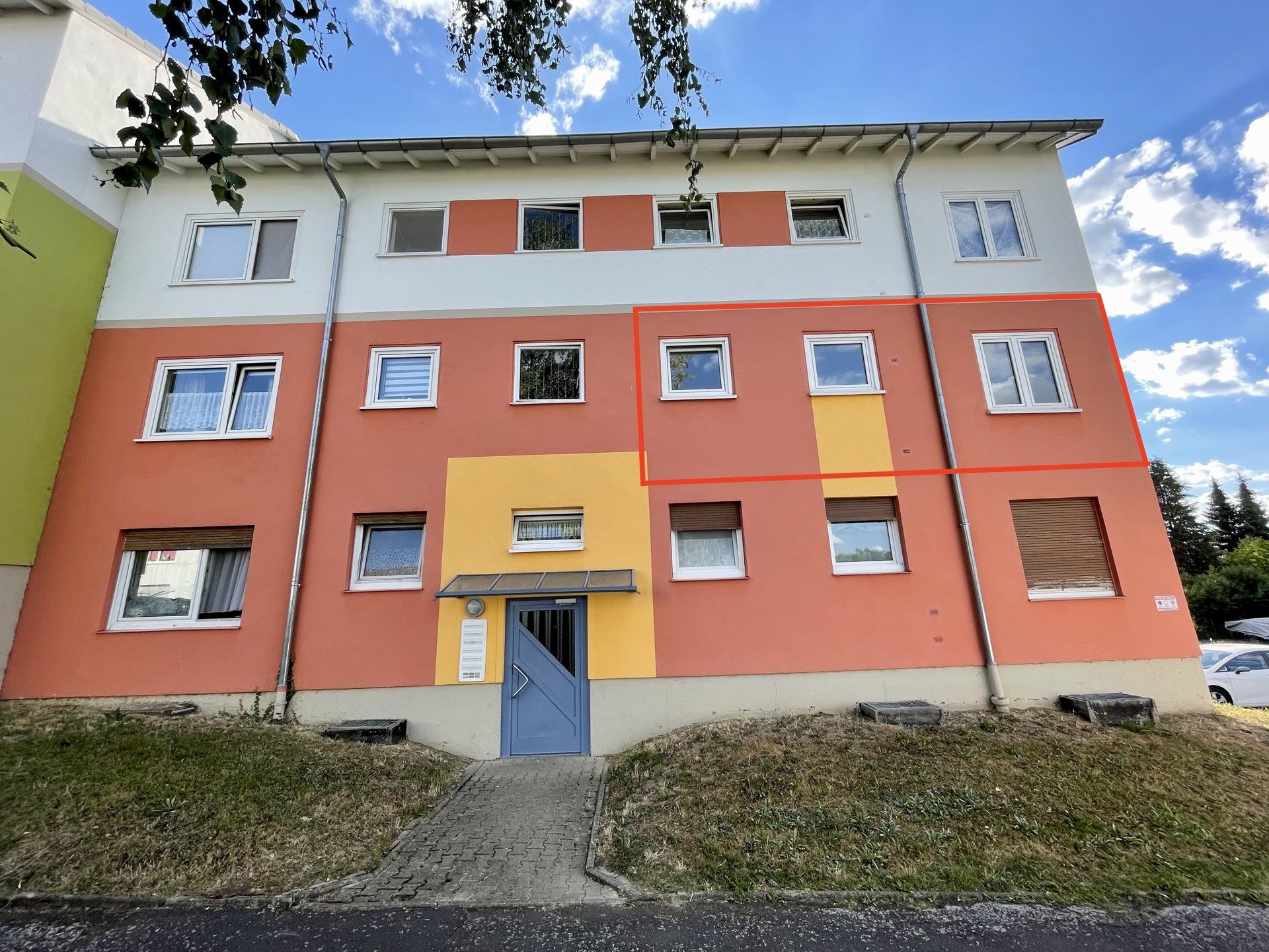 Immobilienangebot - Homberg (Efze) - Alle - Helle 3-ZKB Wohnung mit Balkon in Homberg zu vermieten!