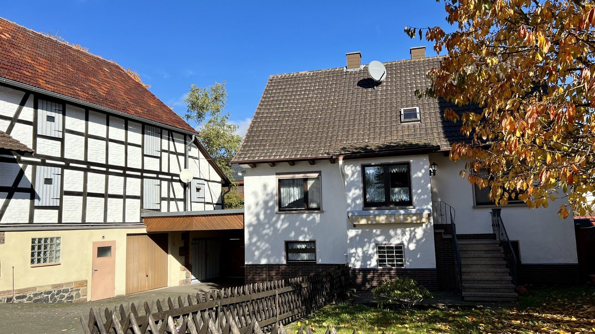 Immobilienangebot - Knüllwald - Alle - Einfamilienhaus mit Scheune in Knüllwald-Schellbach! KEINE KÄUFERPROVISION!