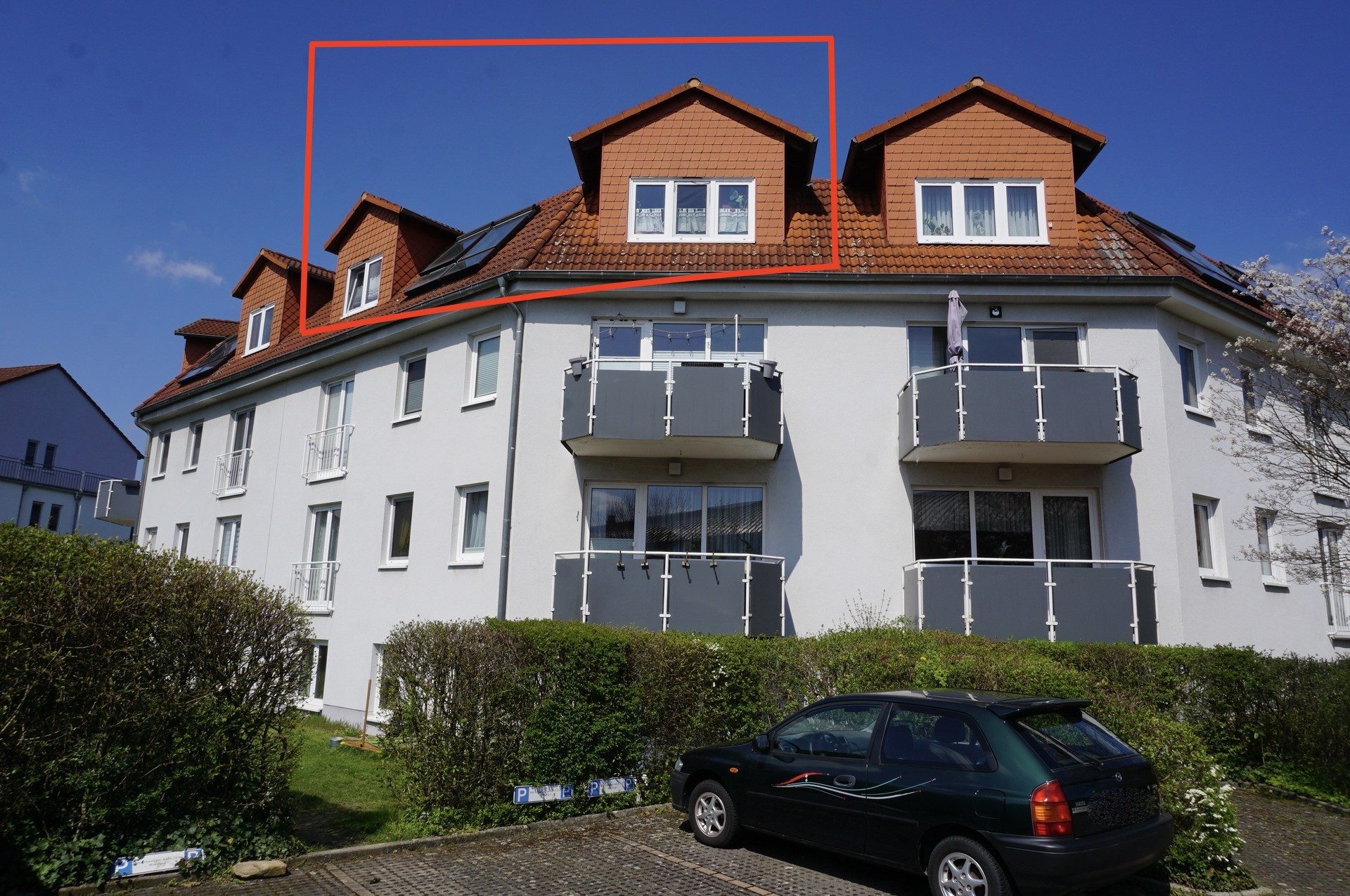 Immobilienangebot - Guxhagen - Alle - Gemütliche Dachgeschosswohnung direkt in Guxhagen. Keine Käuferprovision!
