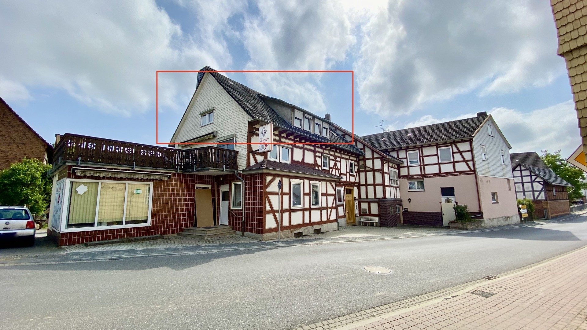 Immobilienangebot - Frielendorf - Alle - Charmante Dachgeschosswohnung zu vermieten - 3ZKB