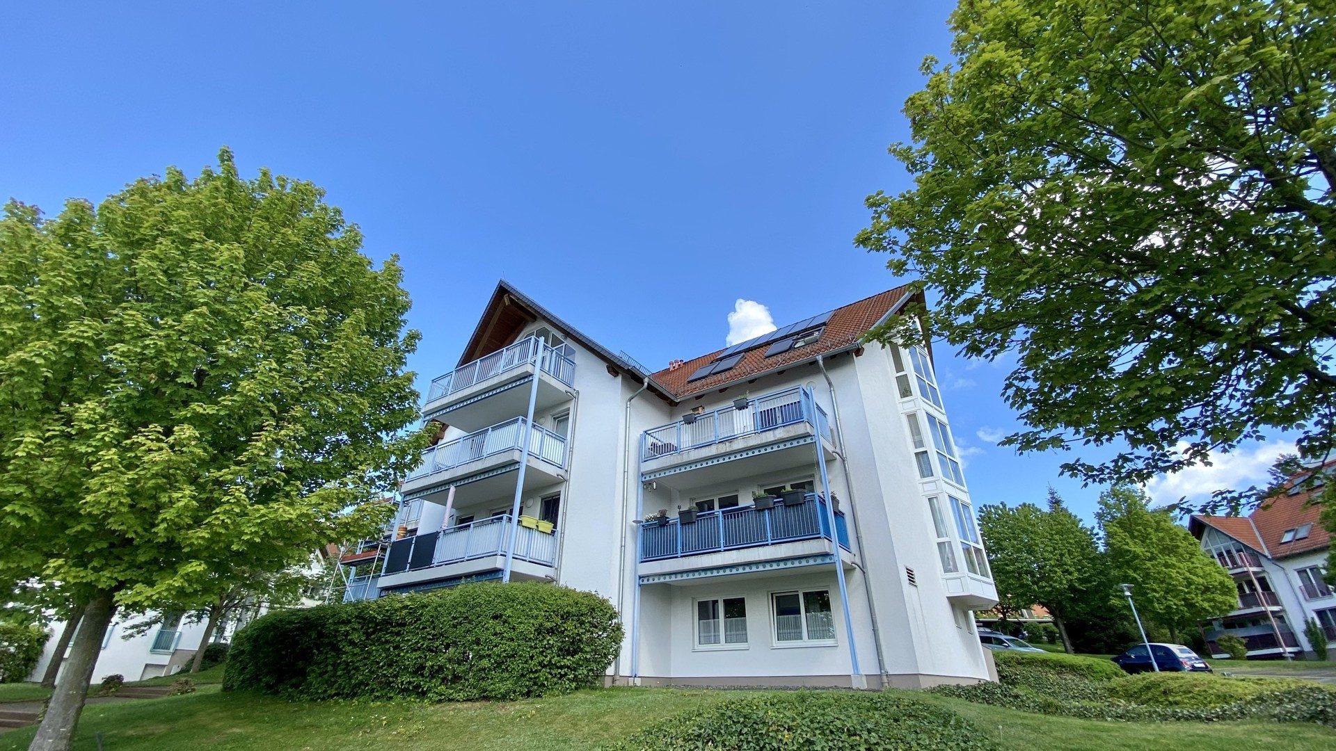 Immobilienangebot - Melsungen - Alle - Moderne 2-Zimmer-Dachgeschosswohnung am Hopfenort in Melsungen!