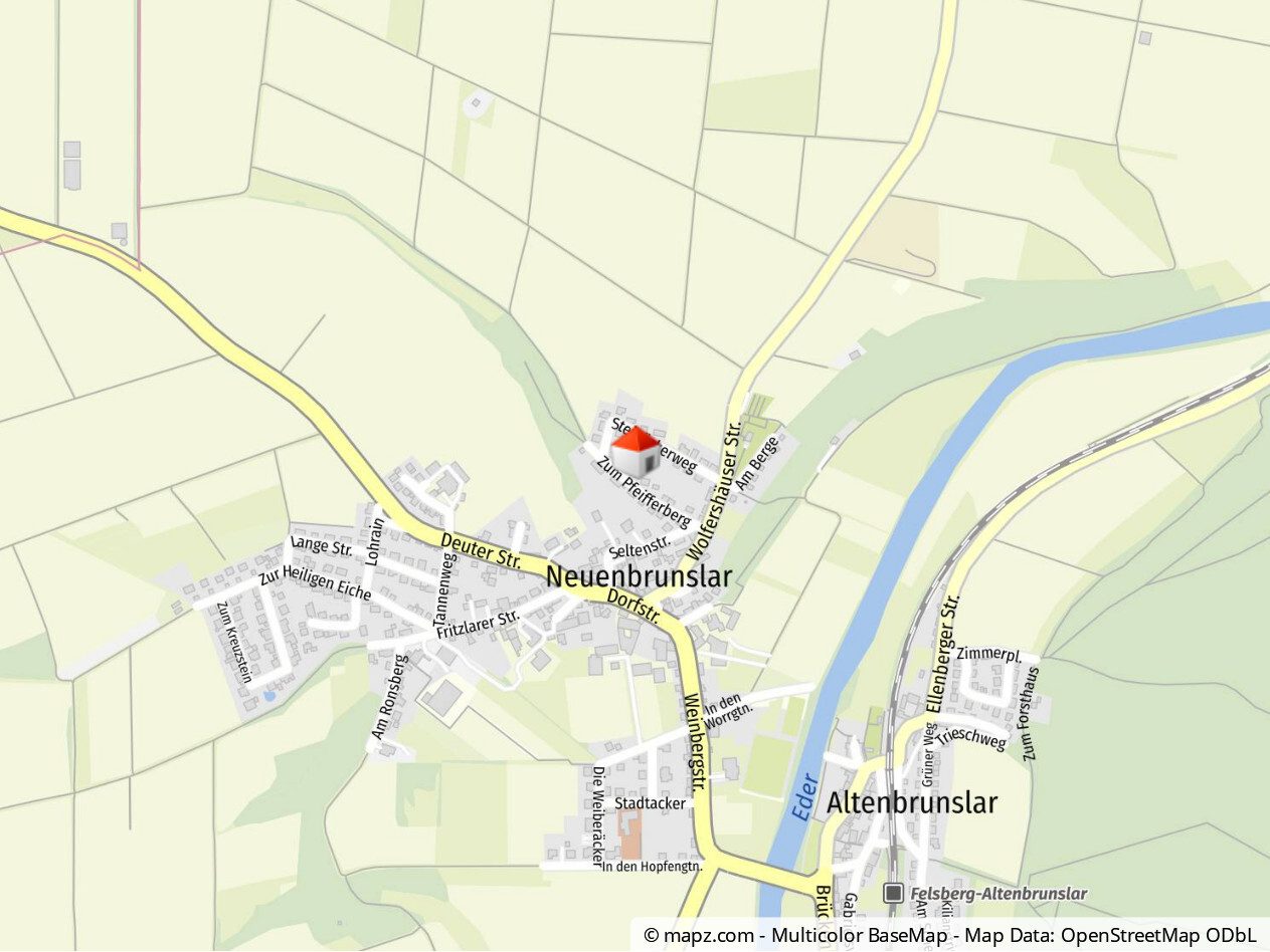 Immobilienangebot - Felsberg - Wohnen - Stattliches Haus mit Einliegerwohnung. Keine Käuferprovision!