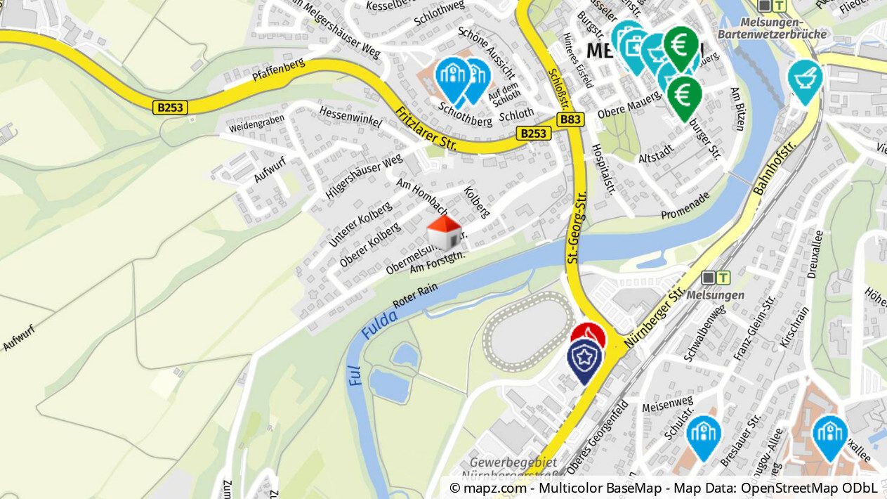 Immobilienangebot - Melsungen - Wohnen - Architektionisches Einfamilienhaus mit ELW, über den Dächern Melsungens! Keine Käuferprovision
