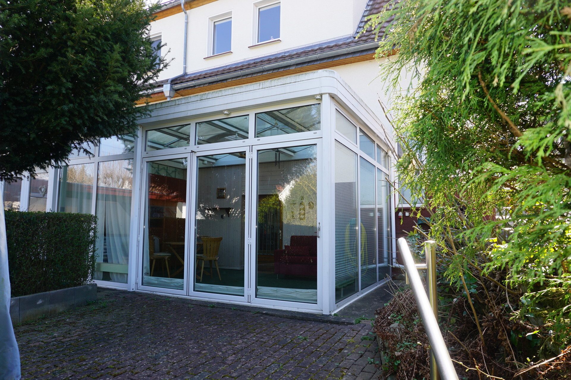 Immobilienangebot - Felsberg - Wohnen - Doppelhaushälfte mit schönem Garten. Keine Käuferprovision!