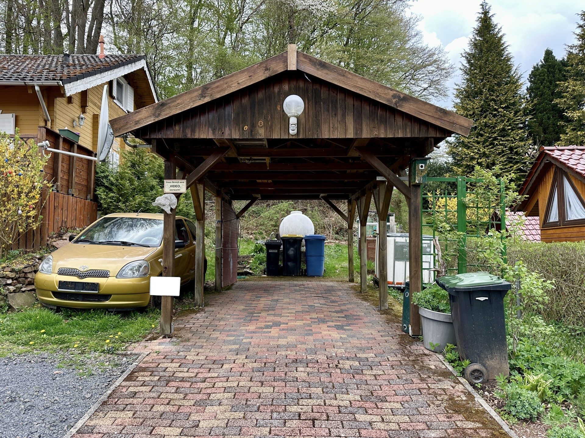 Immobilienangebot - Knüllwald - Wohnen - Wohnen mit Weitblick - Holzhaus in Knüllwald OT! Keine Käuferprovision!